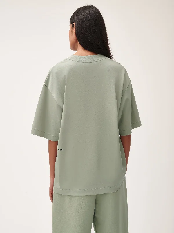 DNA Oversized T-Shirt—moss green