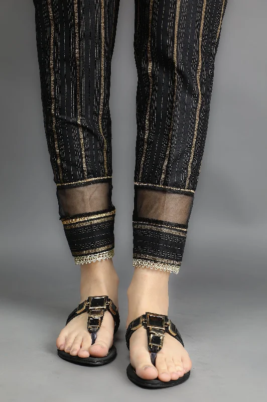 Black Stripe Trouser