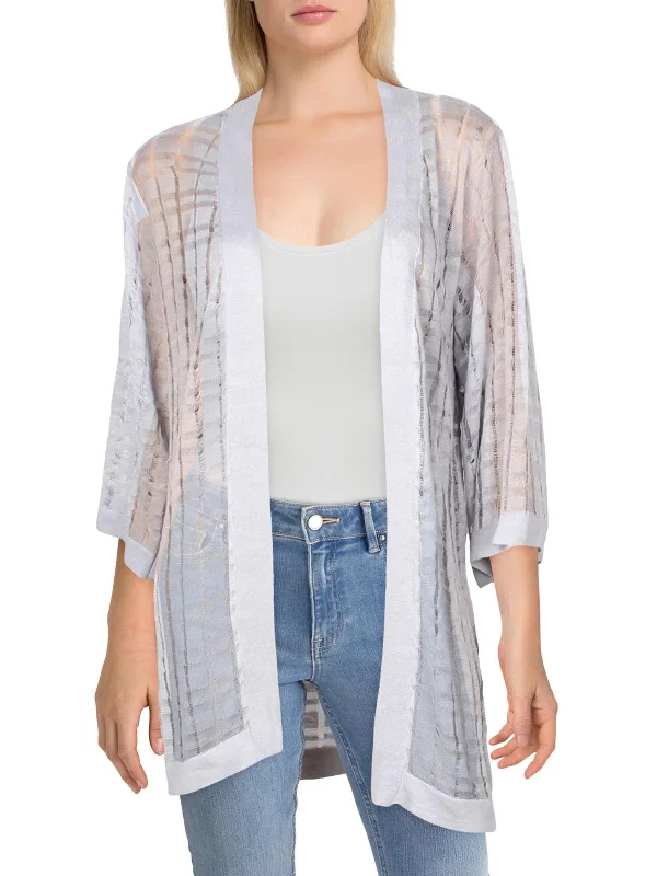 Womens Shawl Open Front Cardigan Sweater