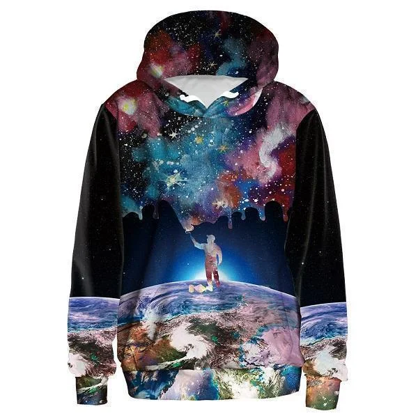 3D Hoodie Galaxy Space Hip Hop Hoodie UNISEX