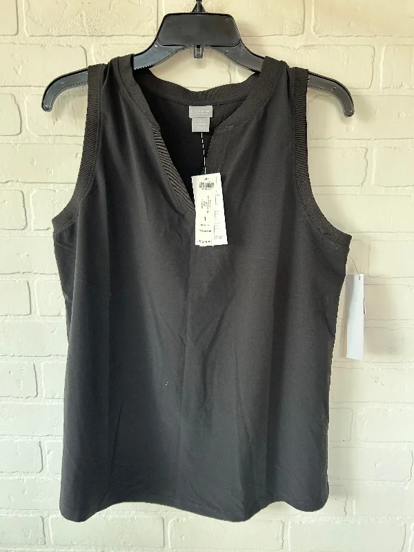 Black Top Sleeveless Chicos, Size M