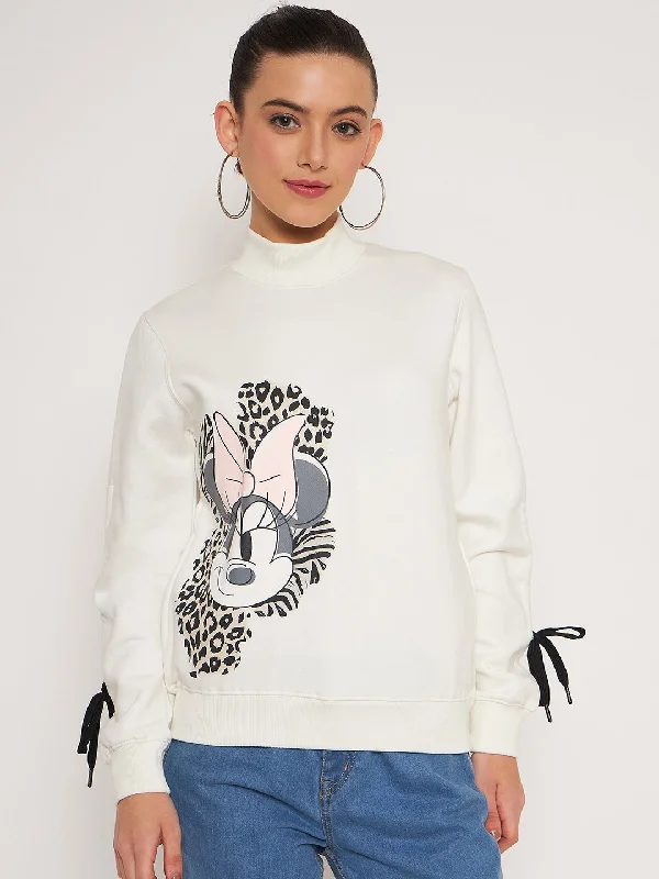 Madame Offwhite Disney Print Sweatshirt