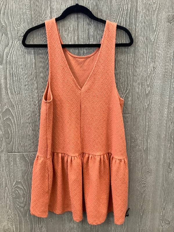 Orange Tunic Sleeveless Free People, Size S