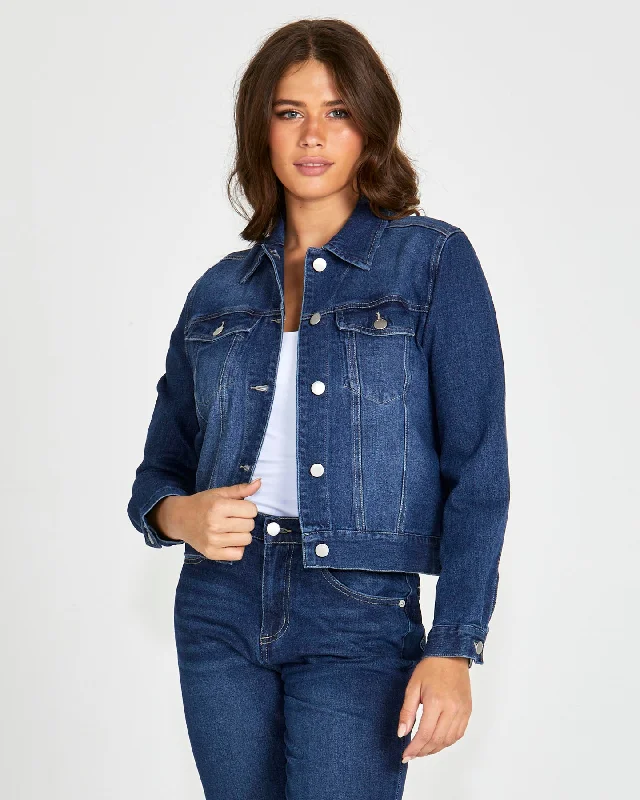 Sass Darcy Denim Jacket 78 Wash