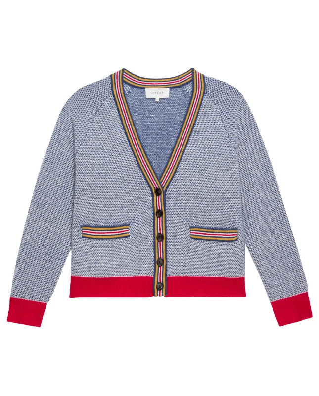 The Great Varsity Cardigan in Coastline