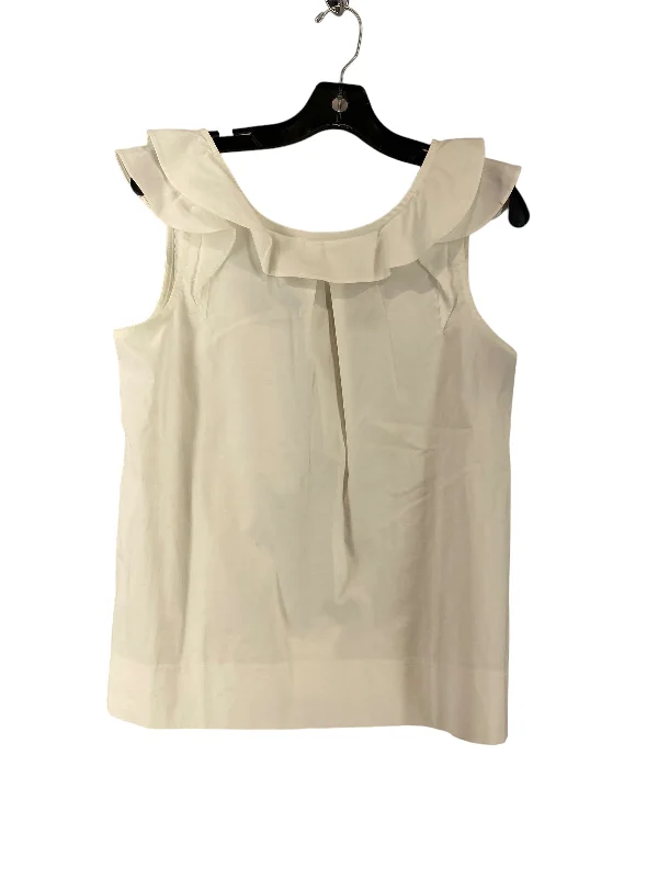 White Top Sleeveless J. Crew, Size 6