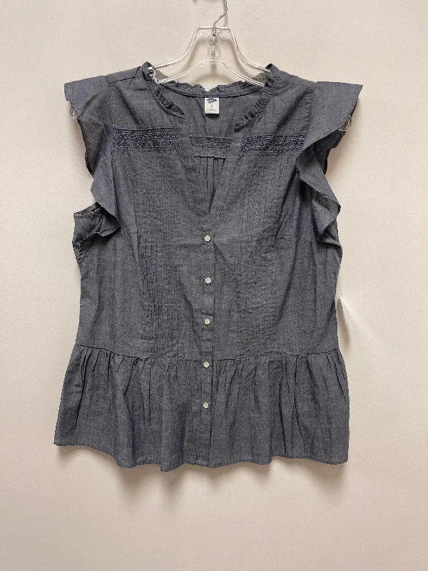 Blue Top Short Sleeve Old Navy, Size S