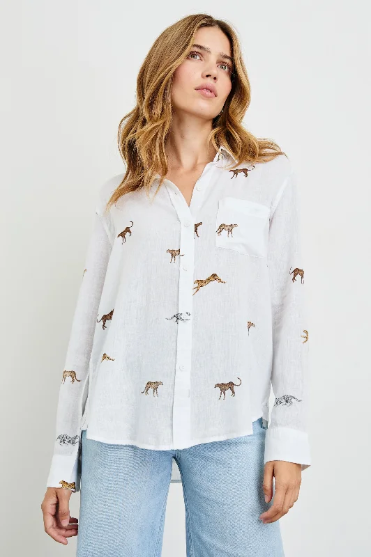 CHARLI SHIRT - SAFARI CHEETAH