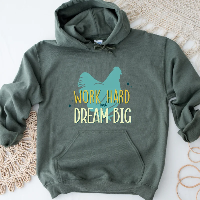 Dream Big Chicken Hoodie (S-3XL) Unisex - Multiple Colors!