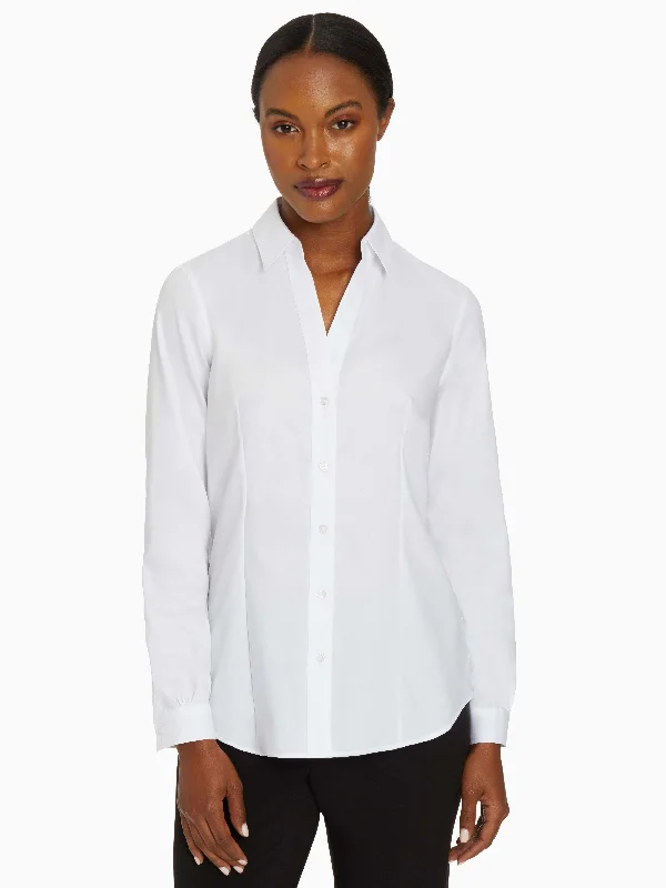 Easy-Care Button-Up Shirt