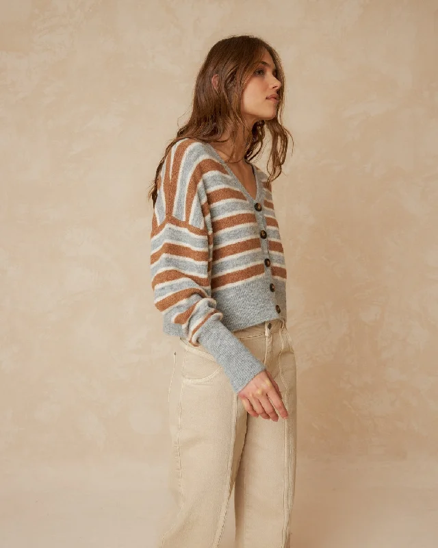 Indi & Cold Striped Cardigan