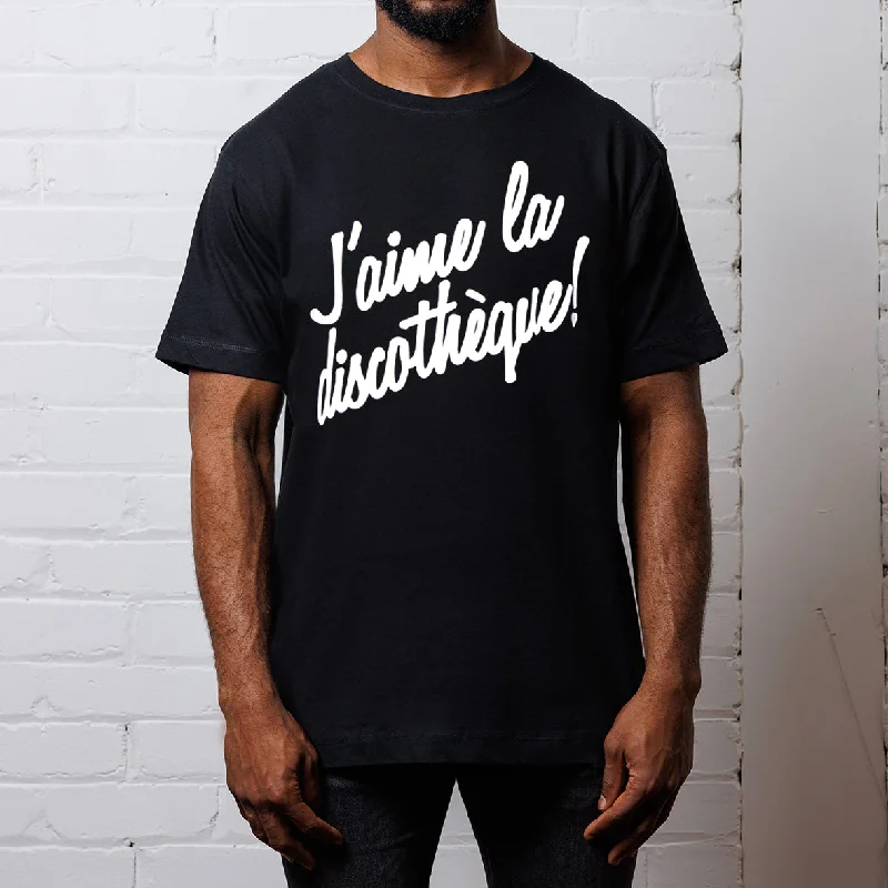 J'aime Discotheque - Tshirt - Black