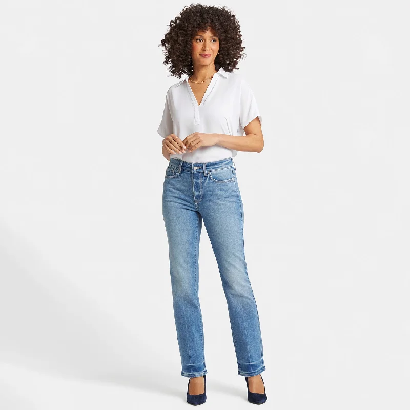 Marilyn Straight Jeans - Hidden Lake