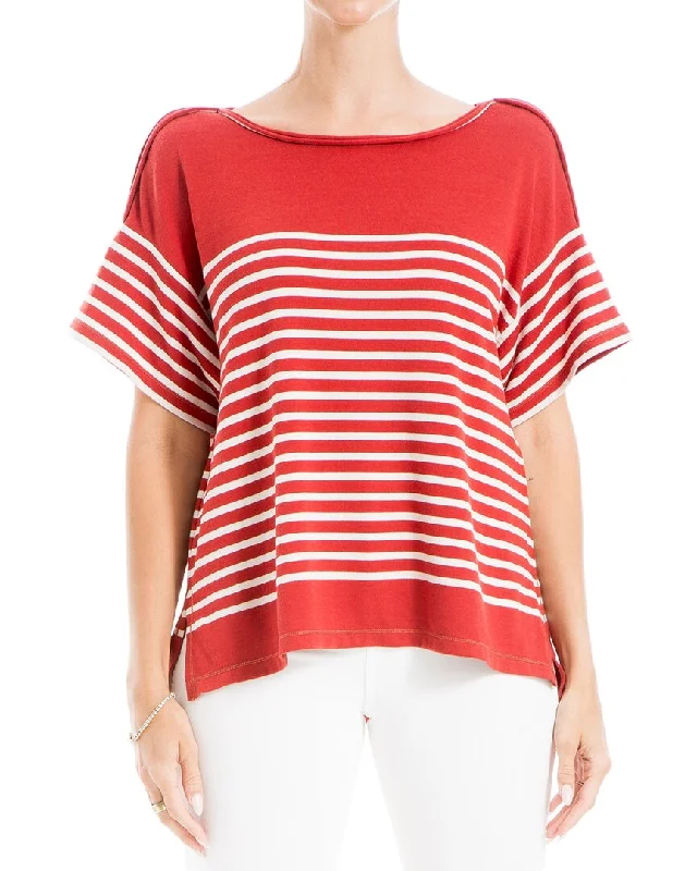 Max Studio Stripe Top