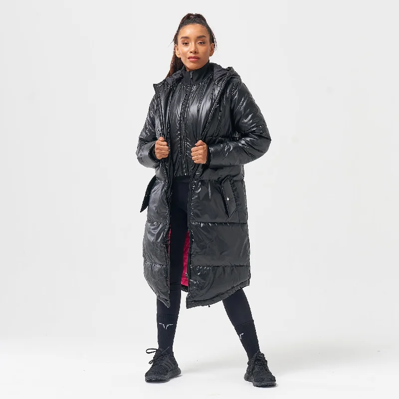 Rebel Puffer Coat - Black