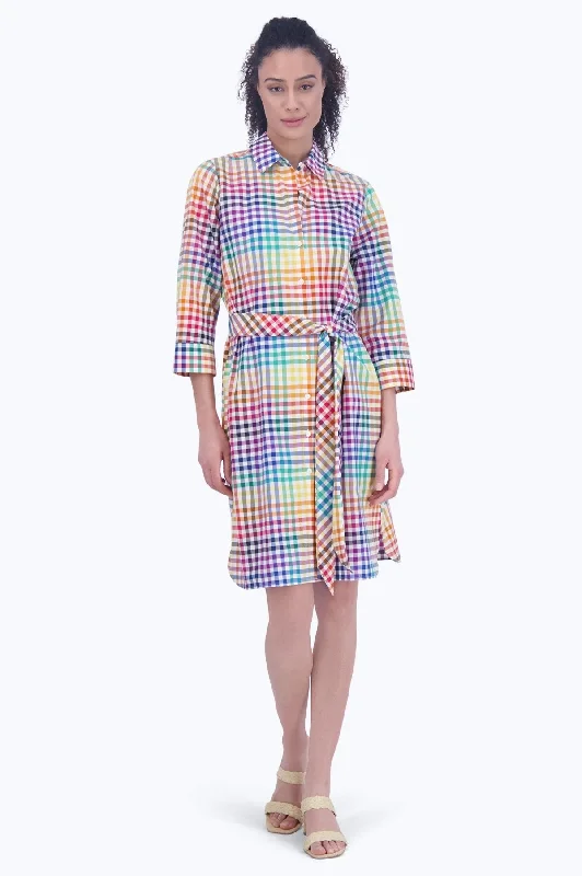 Rainbow Gingham / L