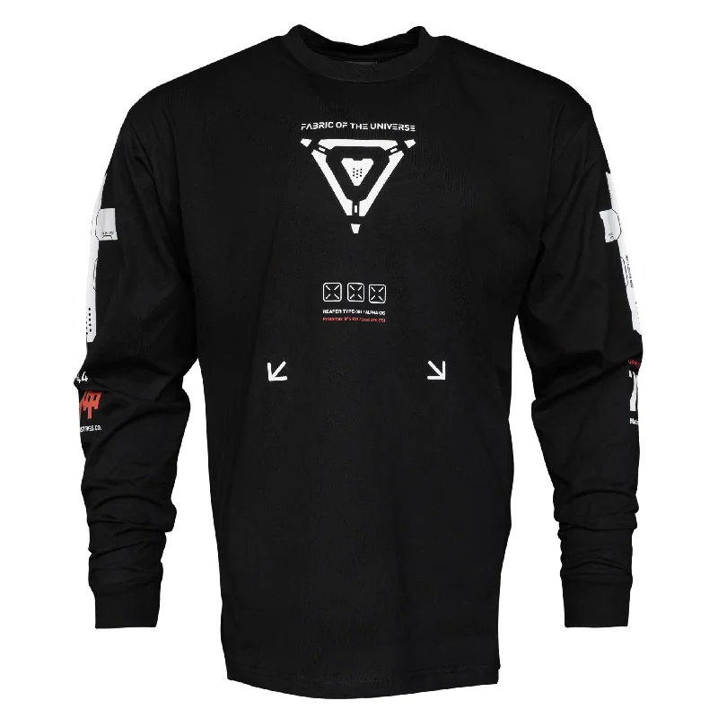 Shinigami-44 Black Long Sleeve T